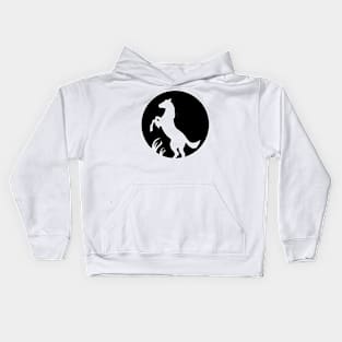 Horse Dad Like A Regular Dad But Cooler Kids Hoodie